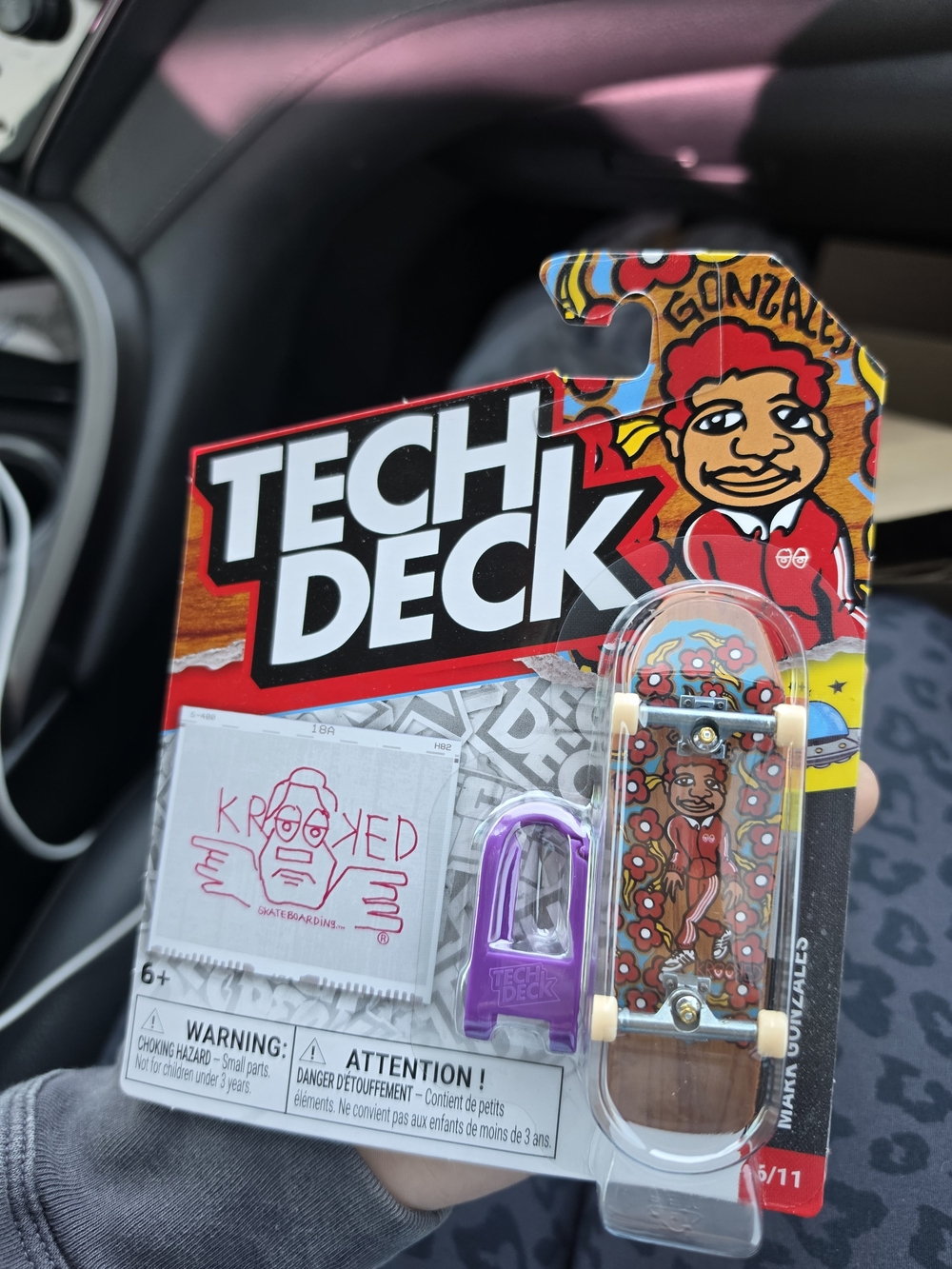 Tech Deck Gonzales Graphic Fingerboard 6/11